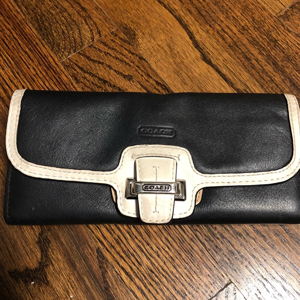 Coach leather wallet